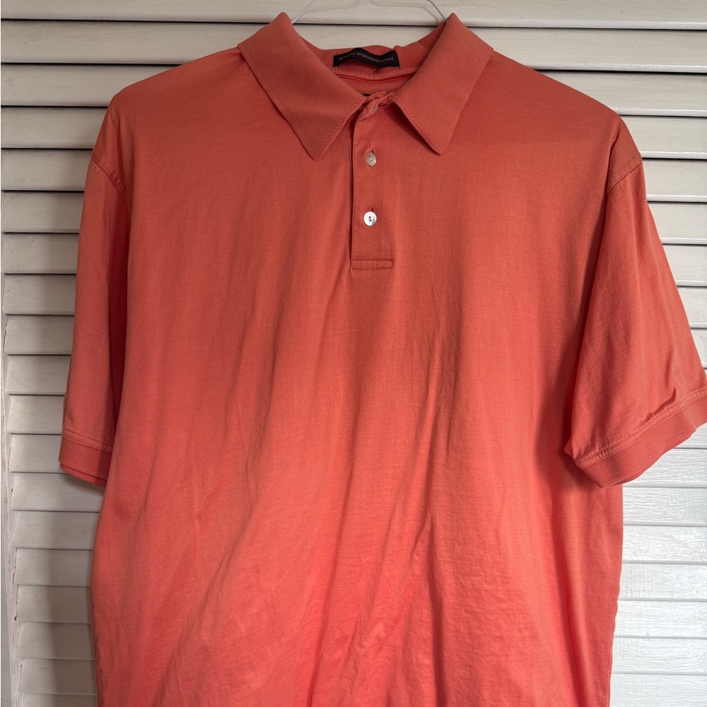 Vintage!!! Men's Coral Polo Shirt